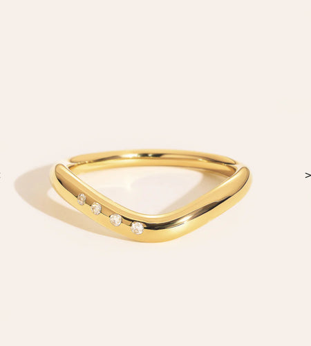 ring origine 4 zircos