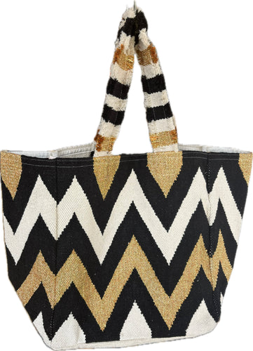Copacabana black beach bag