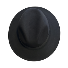 Load image into Gallery viewer, The Corner - Classic fedora felt black