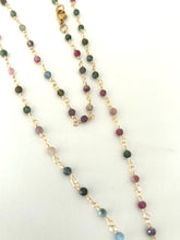 Load image into Gallery viewer, Tourmaline beads necklace