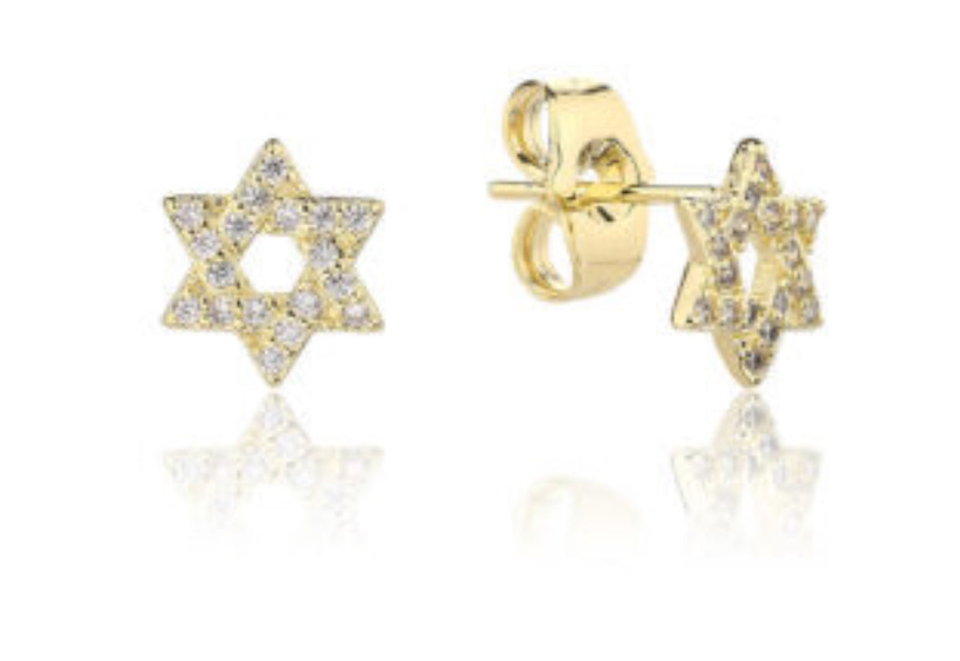 Magen studs gold