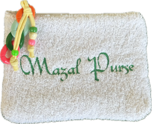Load image into Gallery viewer, “ mazal purse “ pouch