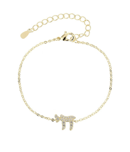 Hai « life «  bracelet  gold