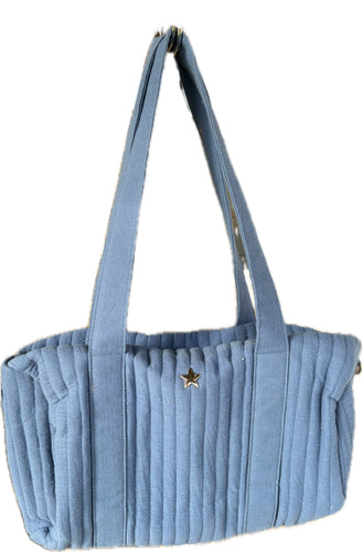 Namaste tote bag blue