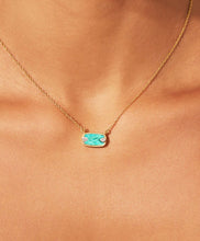 Load image into Gallery viewer, Sangha necklace turquoise