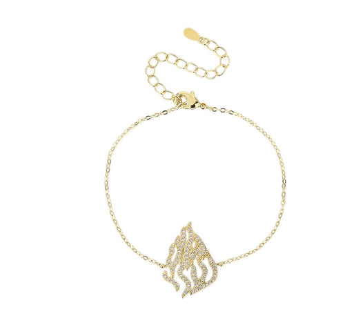 Esh sheli bracelet gold