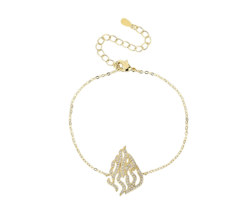 Esh sheli bracelet gold