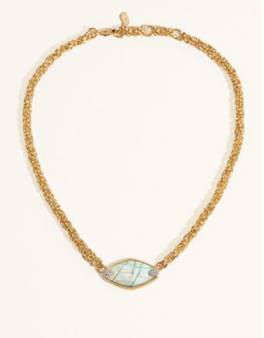 necklace Mayane labradorite Be Maad