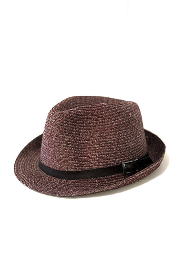 Soft heather burgundy hat