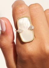 Load image into Gallery viewer, Sangha ring mother of pearl
