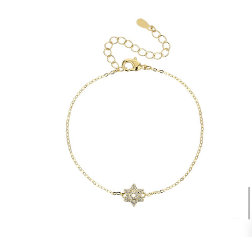 Small Magen bracelet gold