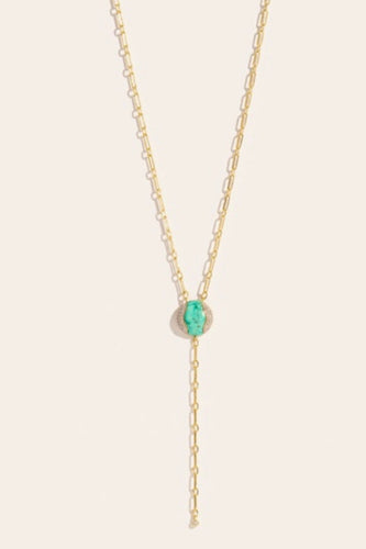 Vertige necklace turquoise