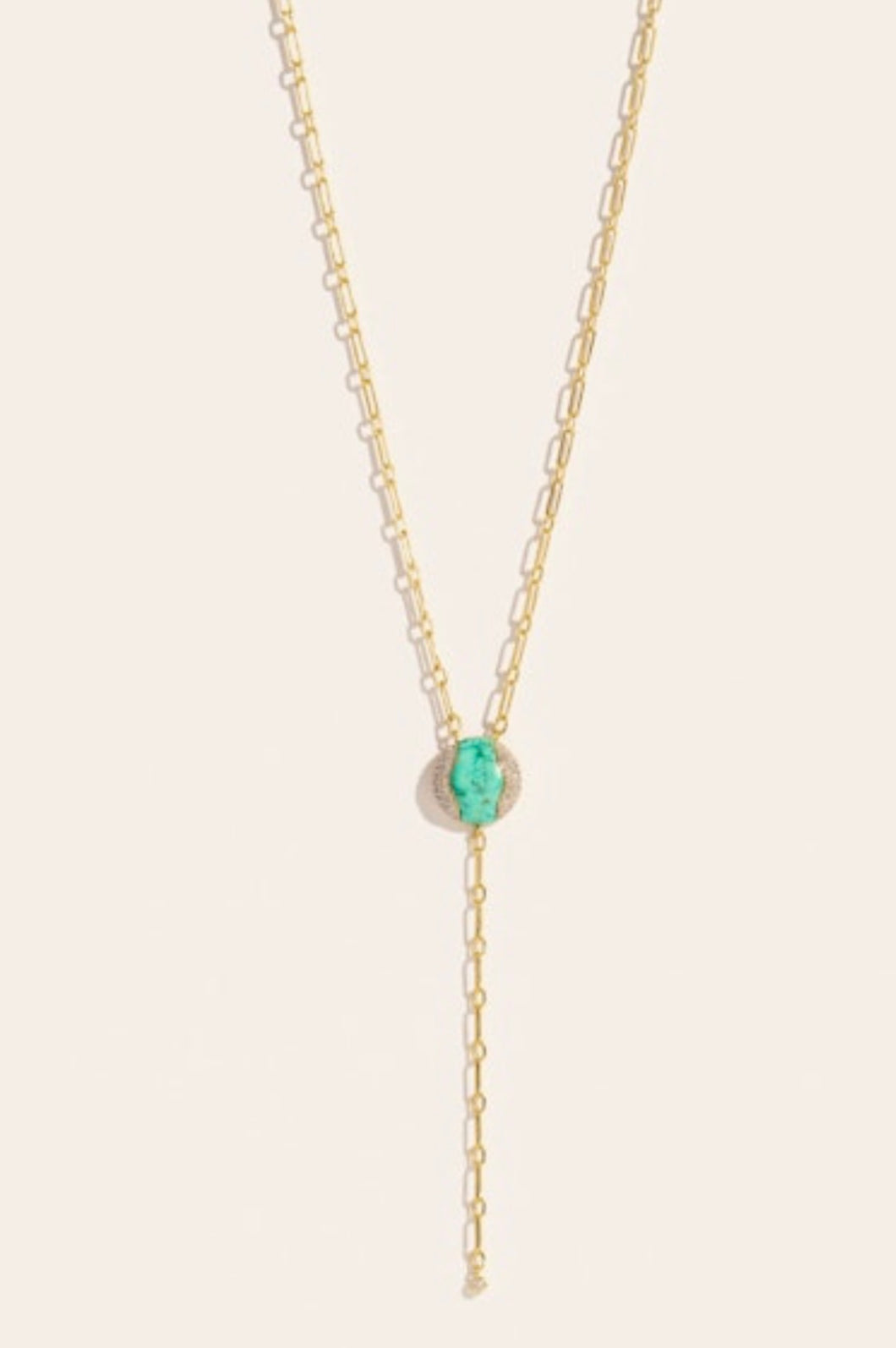 Vertige necklace turquoise