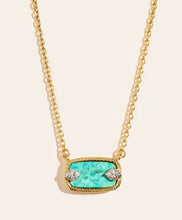 Load image into Gallery viewer, Sangha necklace turquoise