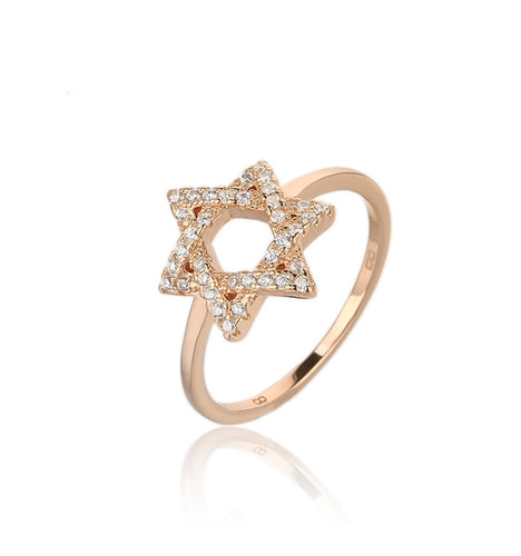 Magen ring rose gold