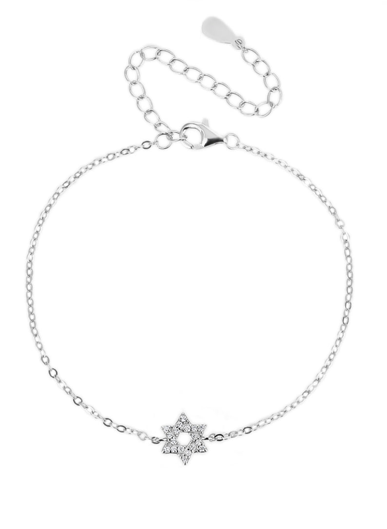 Small Magen bracelet silver