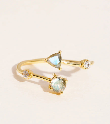 Ring galia labradorite   Be Maad