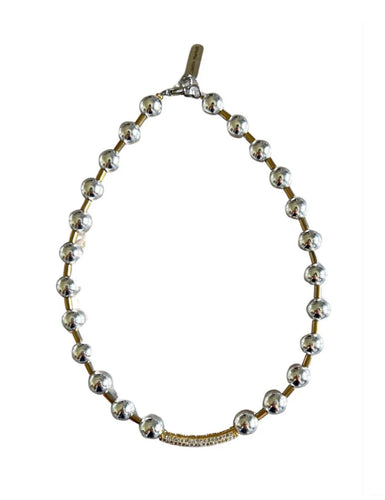 Necklace multi boules star