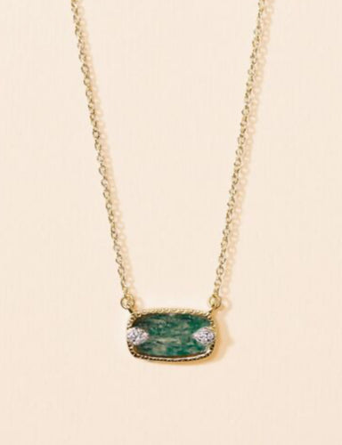 Sangha necklace aventurine Be Maad
