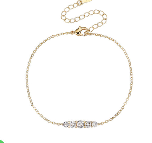 Zircon stones bracelet