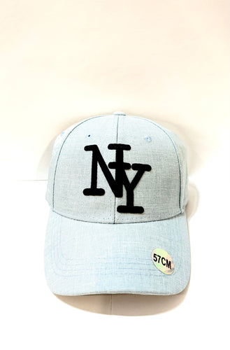 NY cap blue jeans