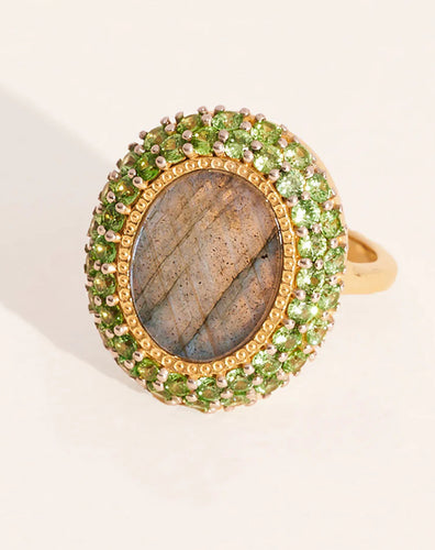 ring Mirage labradorite  Be Maad