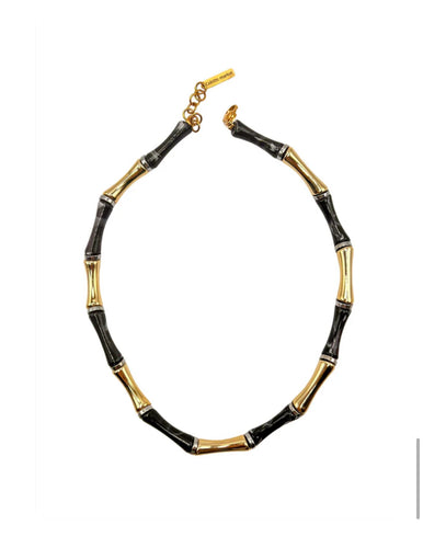 Necklace Bamboo black