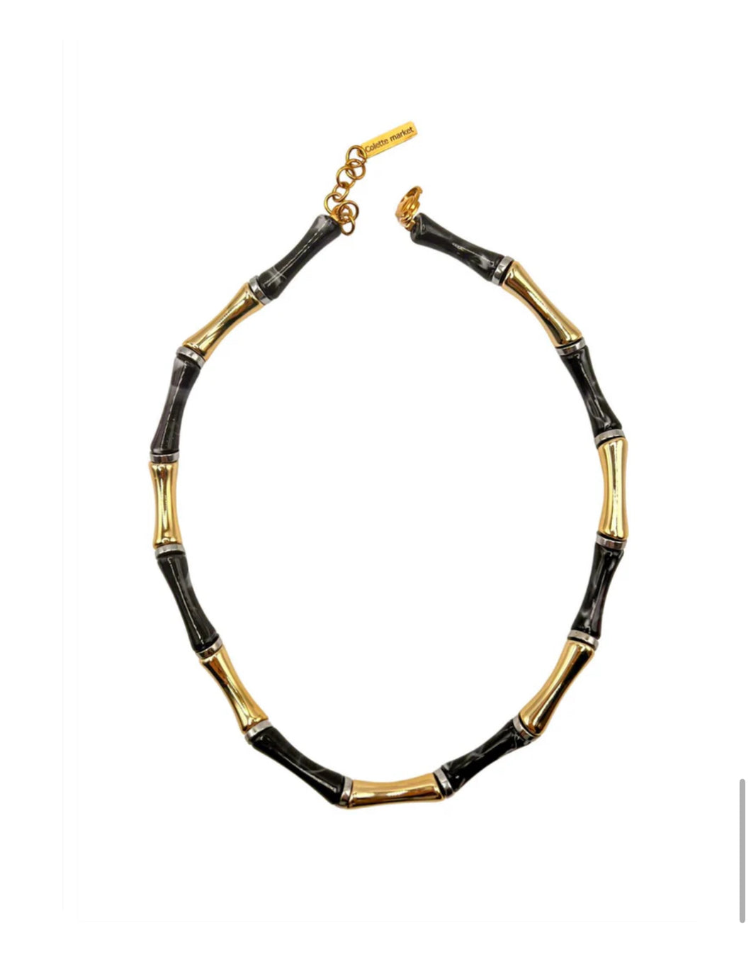 Necklace Bamboo black