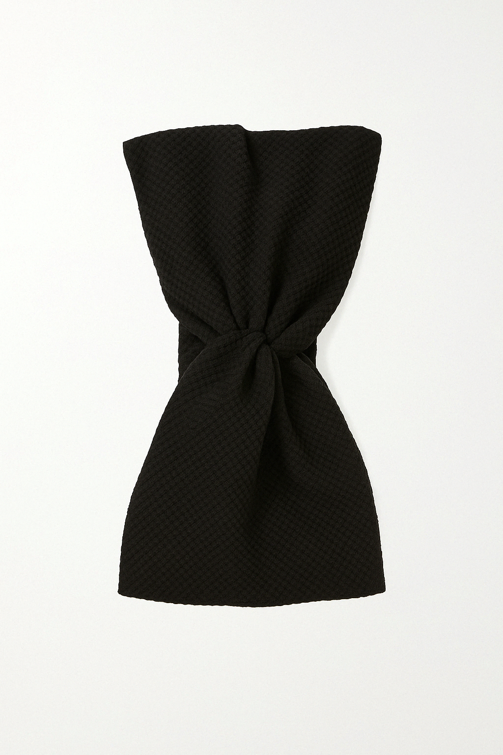 Black waffle headband