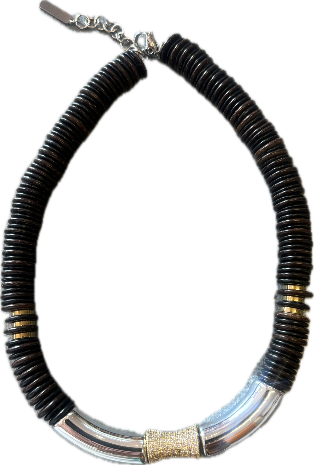 Necklace Goldie silver