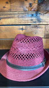 Openwork summer hat