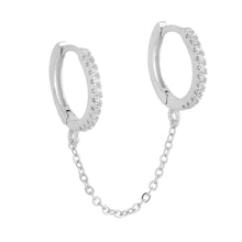 Load image into Gallery viewer, Double hoop and chain ( unit )