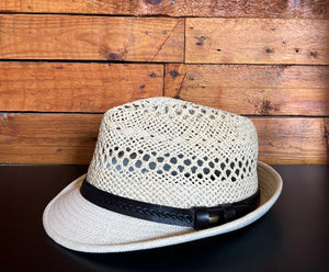 Openwork summer hat