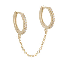 Load image into Gallery viewer, Double hoop and chain ( unit )