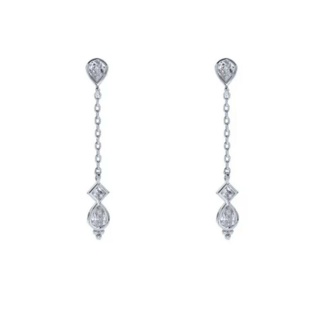 « Marquise «  earrings