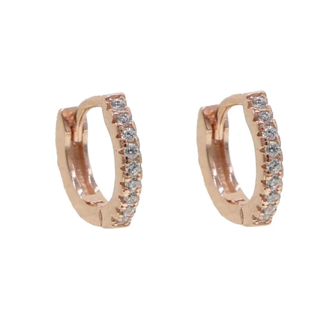 Rose gold  hoops