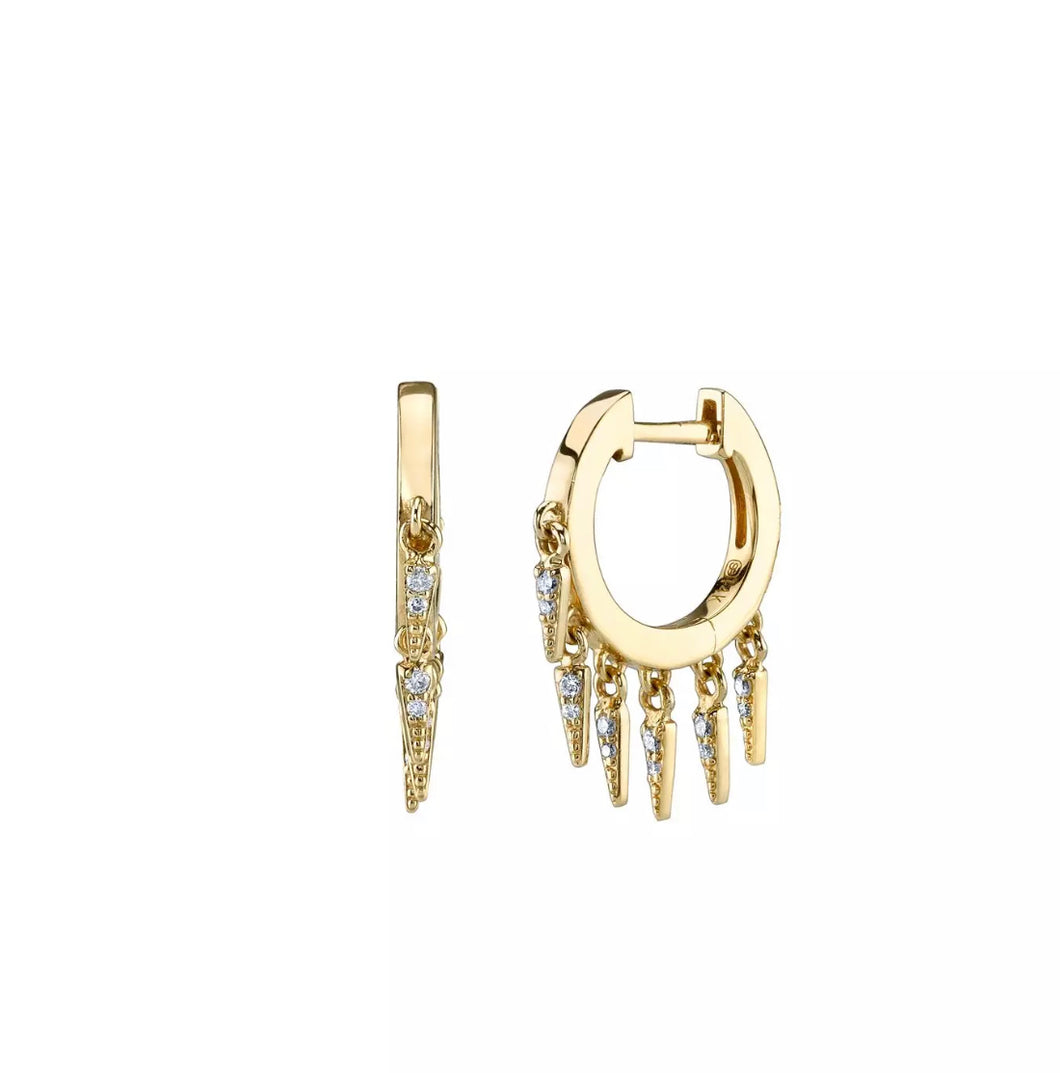 Gipsy spikes  hoops