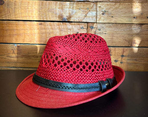 Openwork summer hat